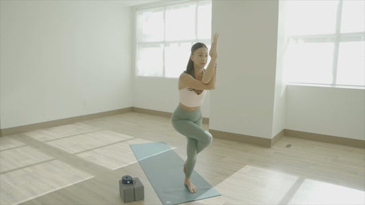 Eagle Pose Tutorial